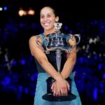 Madison Keys celebrated with the Daphne Akhurst Memorial Cup